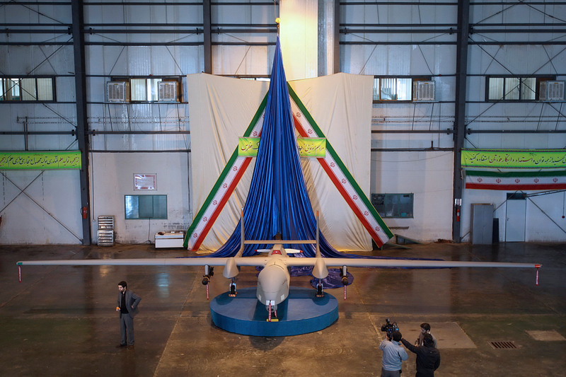 Illustration for article titled Iran Unveils New Drone Amazingly Not Held Together by Tape